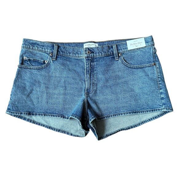 Abercrombie & Fitch The Mini Short Low Rise Size 34 - Picture 1 of 6